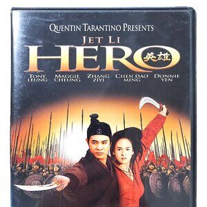Quentin Tarantino’s “Hero” (2002) Widescreen Edition DVD (Jet Li)
